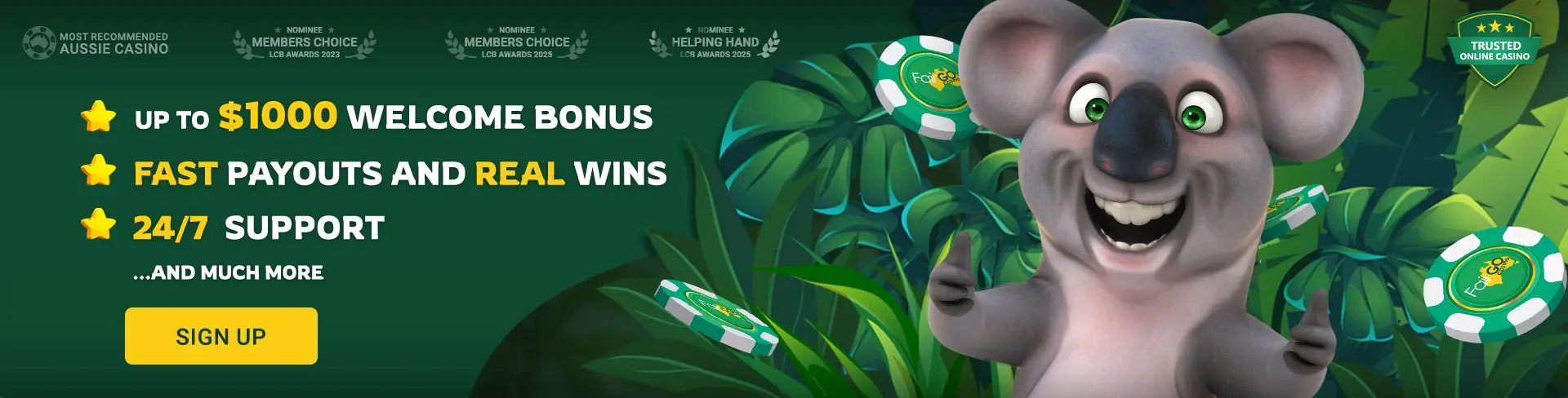 Welcome to Fair Go Casino!